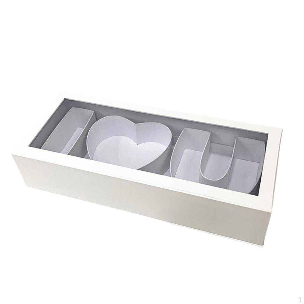 Elegant Love Letter Flower Box - DIY Gift Packaging