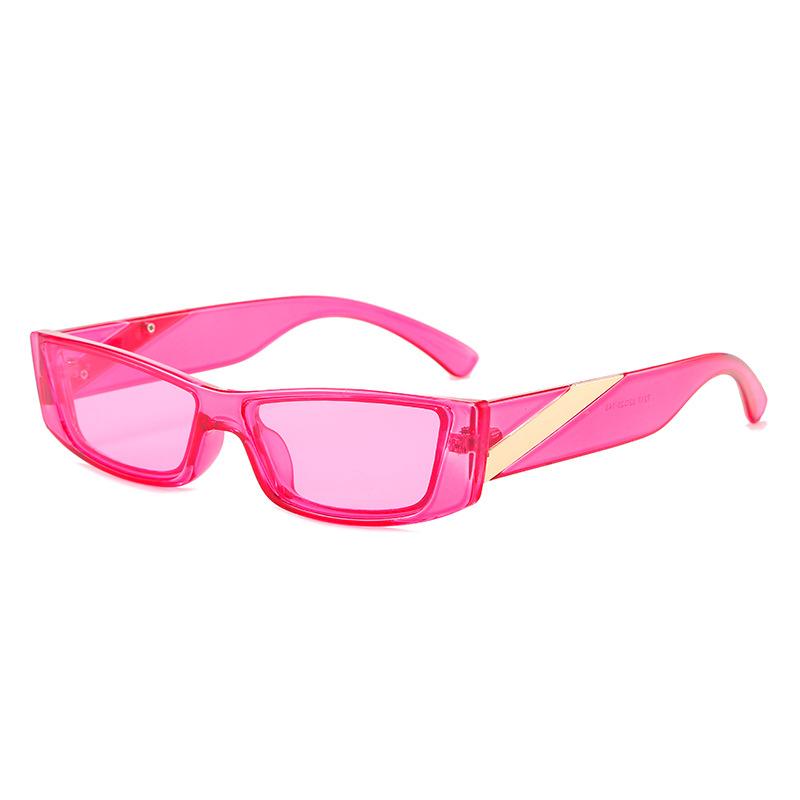 Sunglasses, Street Photography, Personalized Small Frame Cat Eye Sunglasses For Women, Candy-Colored Glasses.