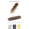 Invisible Door Lock Balcony Wooden Sliding Door Lock With Key Kitchen Bedroom Sliding Door Sliding Door Built-in Hook Lock