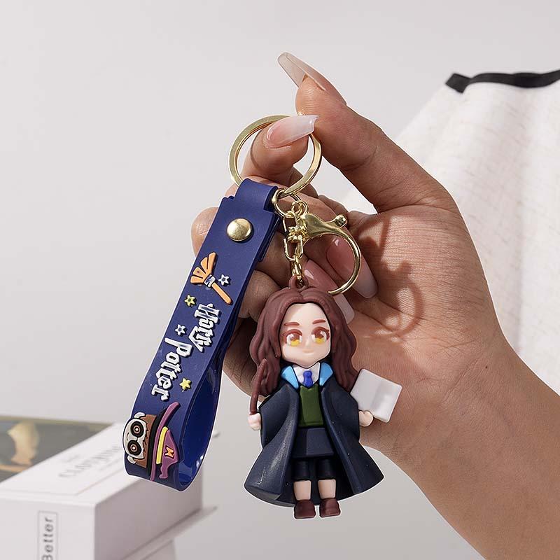 Cartoon Harry Potter Keychain Magic Book Academy Doll Pendant Men's And Women's Backpack Pendant Gift