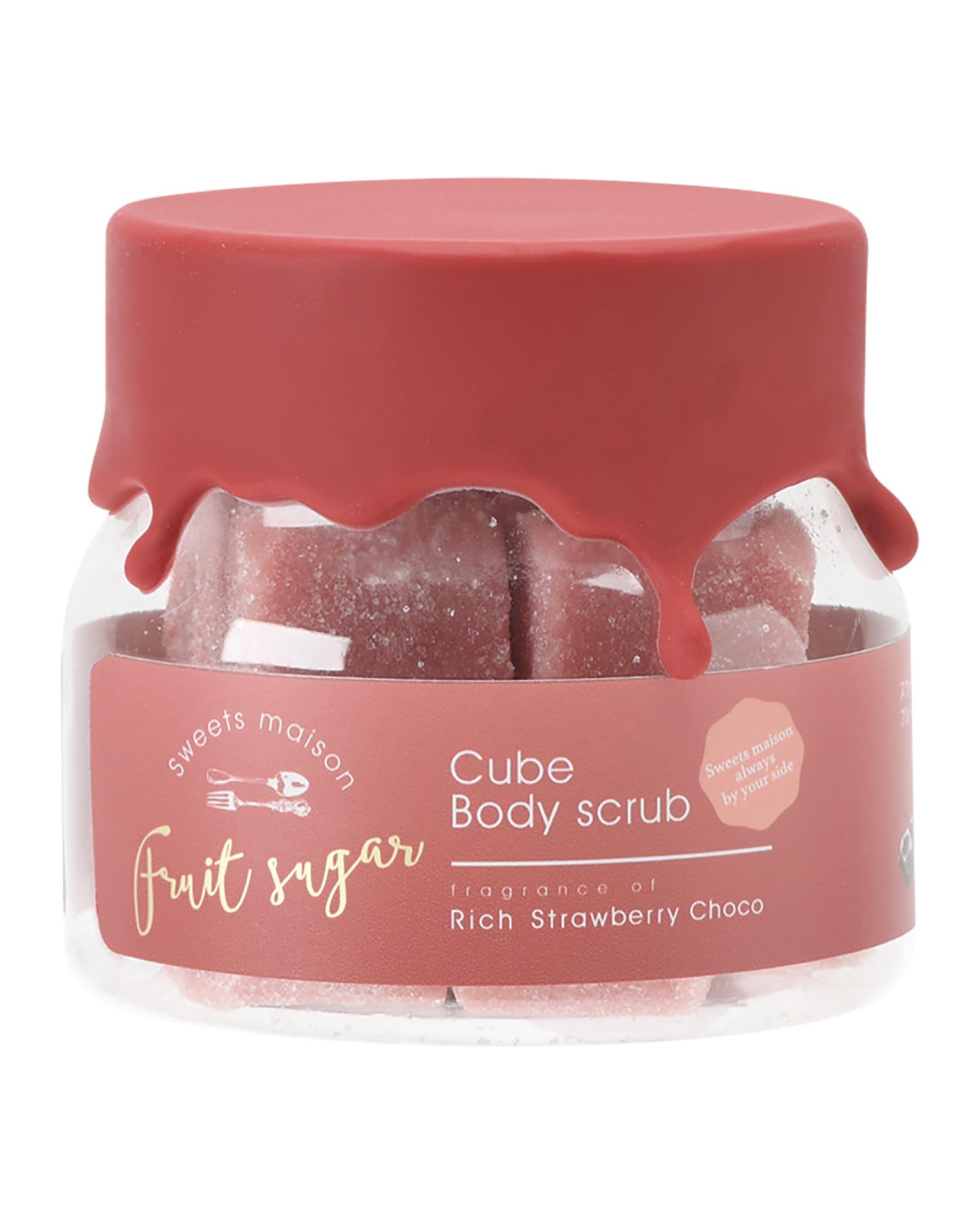 

Sweets Maison Body Клубничный тающий сахар для и Подарок на день рождения Скраб, Отшелушивающий, Порция на 9 применений, Шоколад, Шоколад, Скраб, Ноги, Лицо, Женщины,