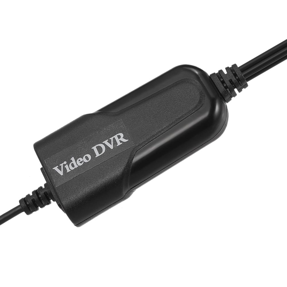 Taşınabilir USB 2.0 Video Ses Yakalama Video Dönüştürücü Kaydedici Analog Video Ses Dijital Formata Dönüştürücü PC İçin Tak ve Çalıştır