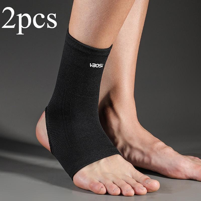 

2pcs Ankle Brace Compression Sleeve,Breathable Ankle Support For Men Women, Foot Compression Sock for Swelling, Plantar Fasciitis, Sprain XL чёрный