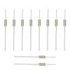 Pack of 10 Metal Thermal Cutoffs Thermal Fuse for Motor Transformer Electric Industrial Metal Shell Thermal Fuse Cutoff