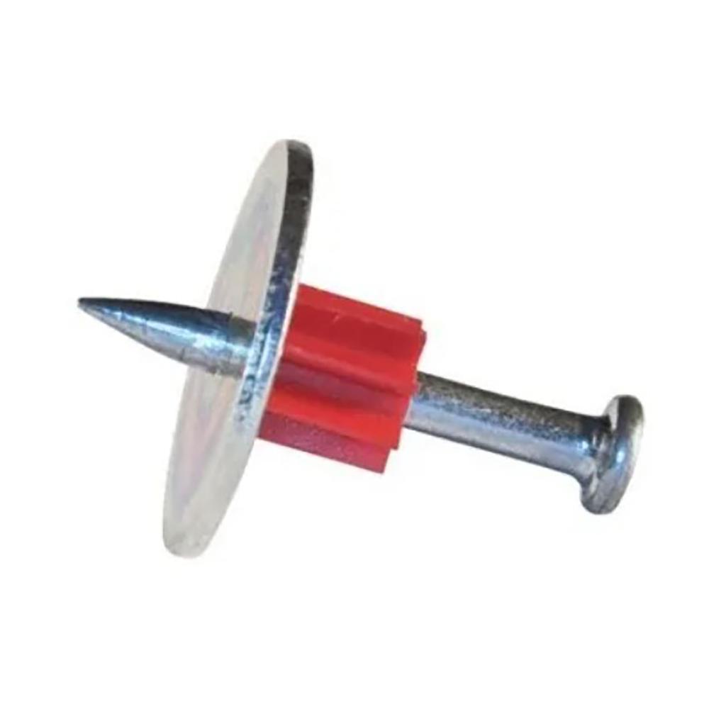 Fastener Pin with Washer Robust Fastener Washer Steel Nail Kit for Ceiling Cement Wall Concrete