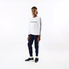Champion Long Sleeve Round Script School Kids' T-Shirt, Neck, Quick-Drying, Logo, Boys, White, CK-ZS405