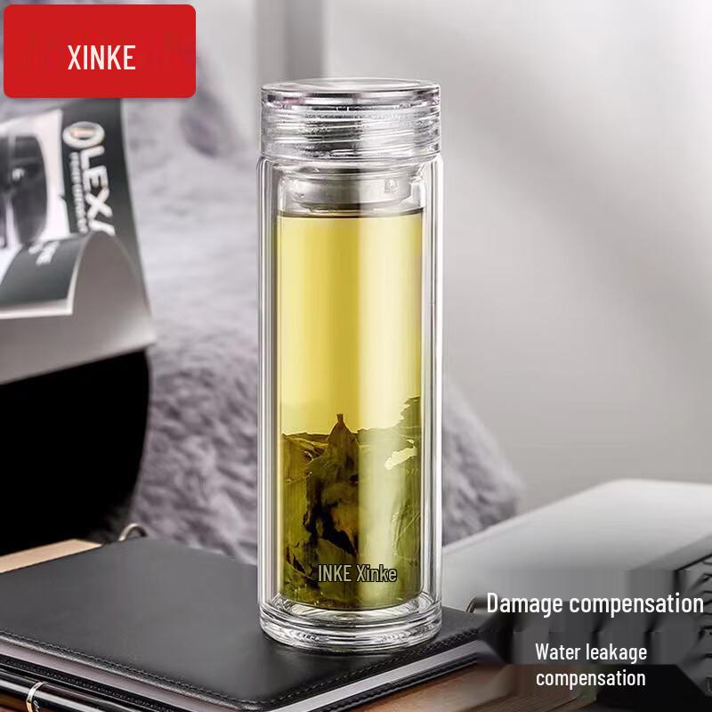 Xinke XG2108 Double-Layer Insulated Glass Cup