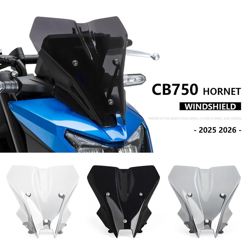 For Honda CB750 Hornet 2025 2026 CB 750 Front Windscreen Spoiler Windshield Viser Visor Fairing Wind Screen Deflector Protector