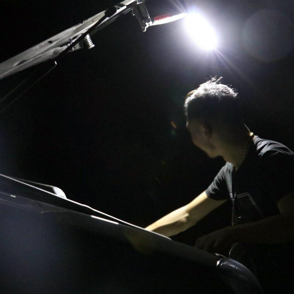 LED Work Light COB Car Garage Inspection Lamp Magnetic Torch USB Rechargeable