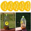 30-5Pcs Wasp Trap Catcher Reusable Flower Shape Garden Outdoor Pest Control Tool Portable Wasp Catcher for Home Garden Yard