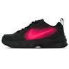 Air Monarch 4 Chunky Sneakers Unisex Low Top Black/Rose Red 415445-001(Team84-)