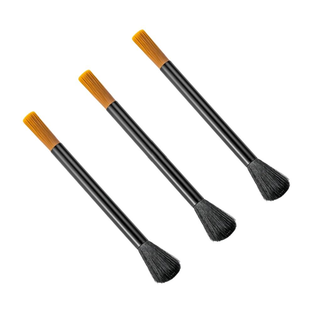 Coffee Grinder Aluminum Tube Double-head Cleaning Brush Soft Bristle Coffee Machine Powder Cleaning Home Kitchen Cafe Clean Tool