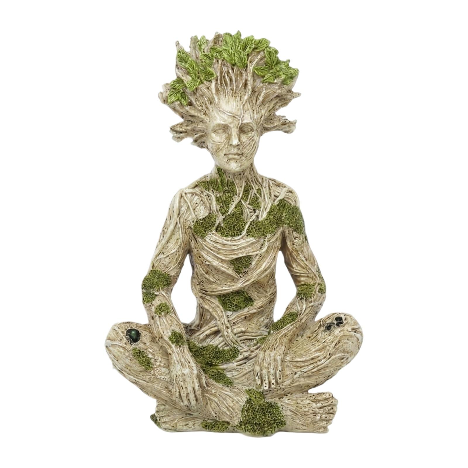 

Spirit Meditation Statue,Personalized & Creative Desktop Decor: Garden & Courtyard Ornaments One Size