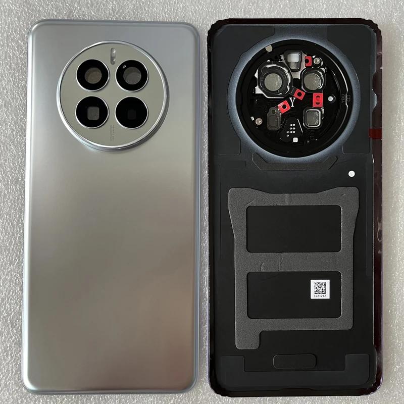 Für Mate 50 Neue Hartglas-Rückabdeckung Für HW Mate 50 Rückseiten-Akkudeckel + Kamerarahmen + Blitzabdeckung