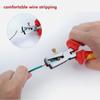 6-Inch Size Wire Stripper Heavy Duty Crimping Tool Dividing Function Wire Plier  Electricians Use