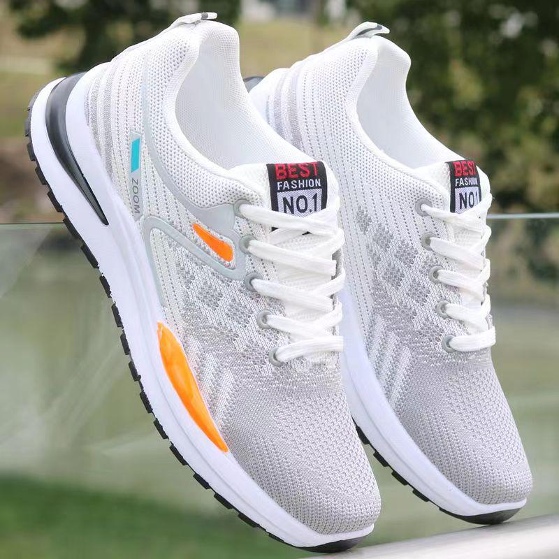Pantofi ușori din plasă respirabilă pentru bărbați, talpă moale, pantofi casual și alergare