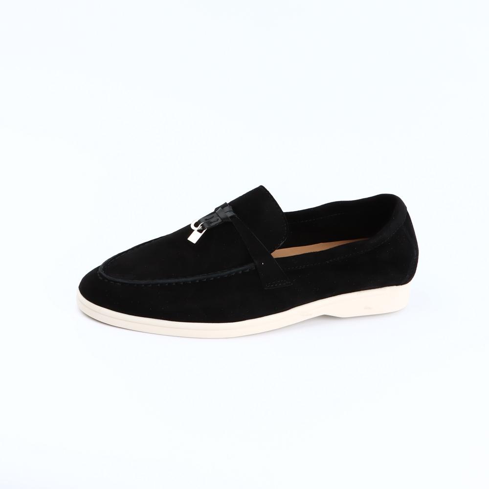 Women Suede Loafer Summer Walking Casual Moccasins Flat Loafer Men Lazy Shoes Fashion New Design Slip On Loafer Unisex