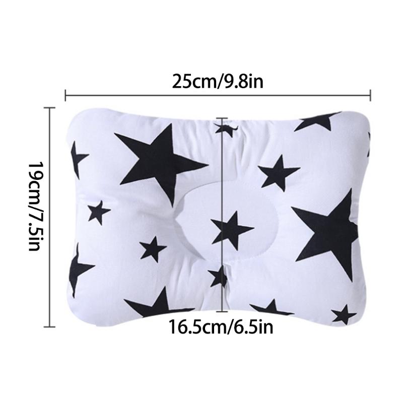 Safe & Supportive Baby Pillow Breathable Newborns Pillow Gentle & Breathable Baby Pillow Lightweight Pillow for Newborns