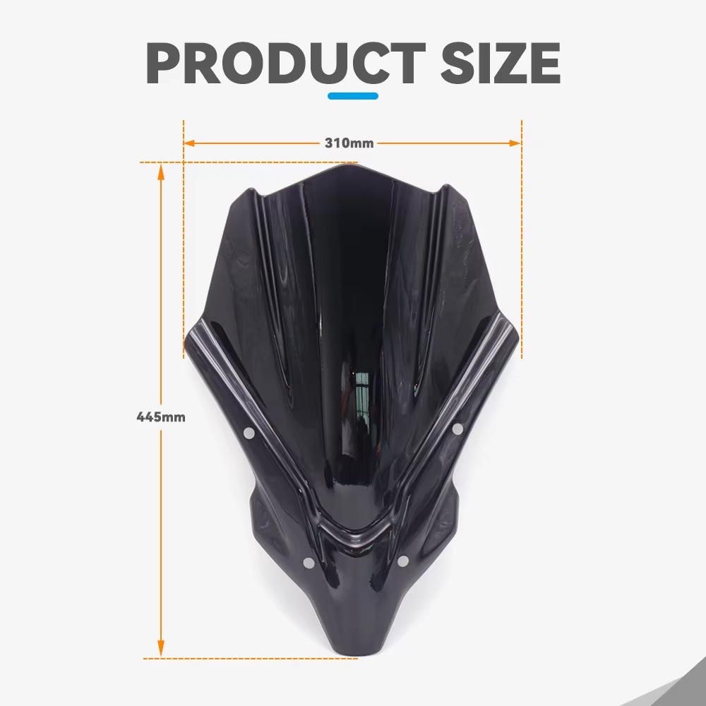 Yamaha MT07 2021 Windschutzscheiben-Deflektor: Motorradzubehör