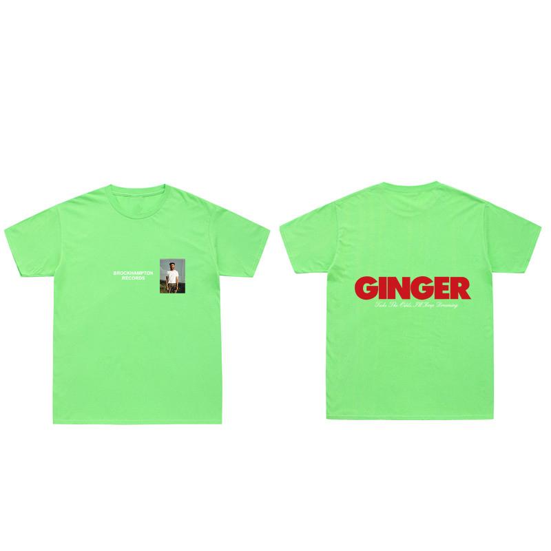 2023 модная футболка унисекс женская Brockhampton RECORDS забавные футболки GINGER Take The Odds I ll Keep Dreaming футболка хлопковые футболки 2XL