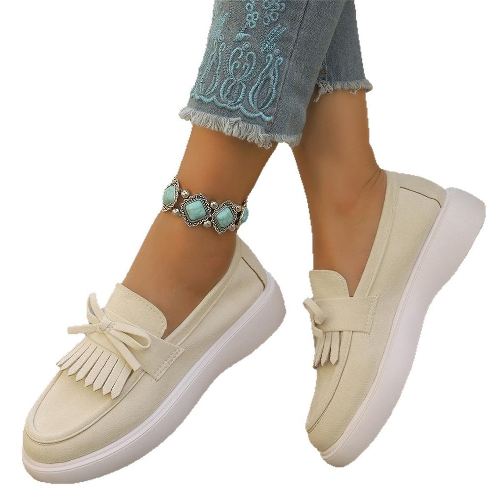 Women's Fashion Comfortable Large Size - Round Toe Flat Shoes