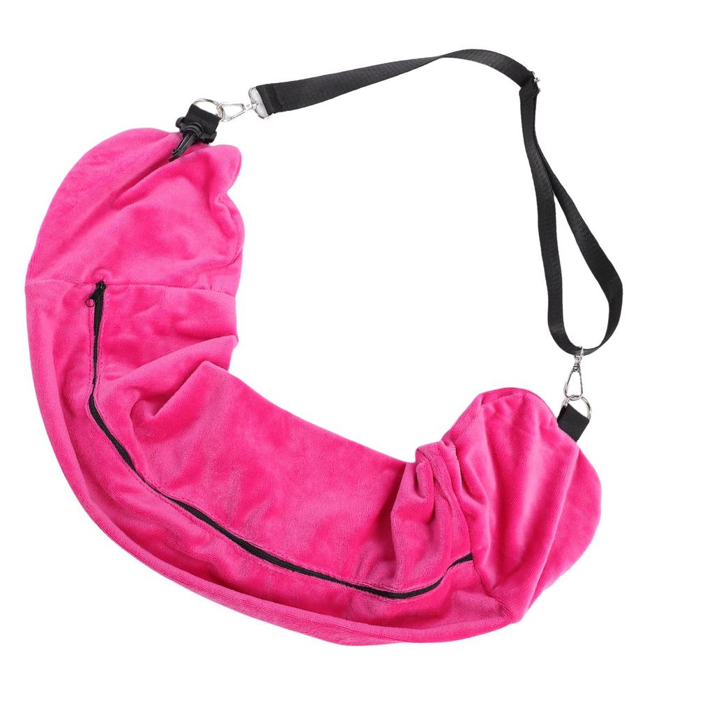 Stuffable Neck Pillow Multifunctional U Shape Comfortable Detachable Portable Neck Pillow Storage Bag for Travel Rose