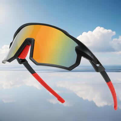 Outdoor Use Sunglasses Mens Colorful Windproof Glasses Womens Sports Goggles Cycling Glasses Hiking Sunglasses 9356