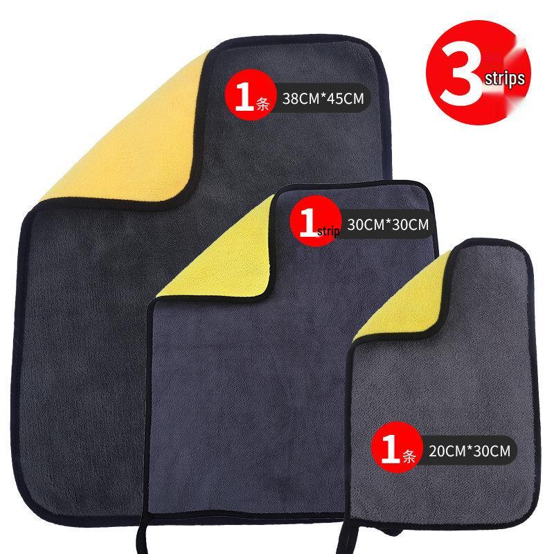 LIEI Non-Shedding Car Cleaning Towel