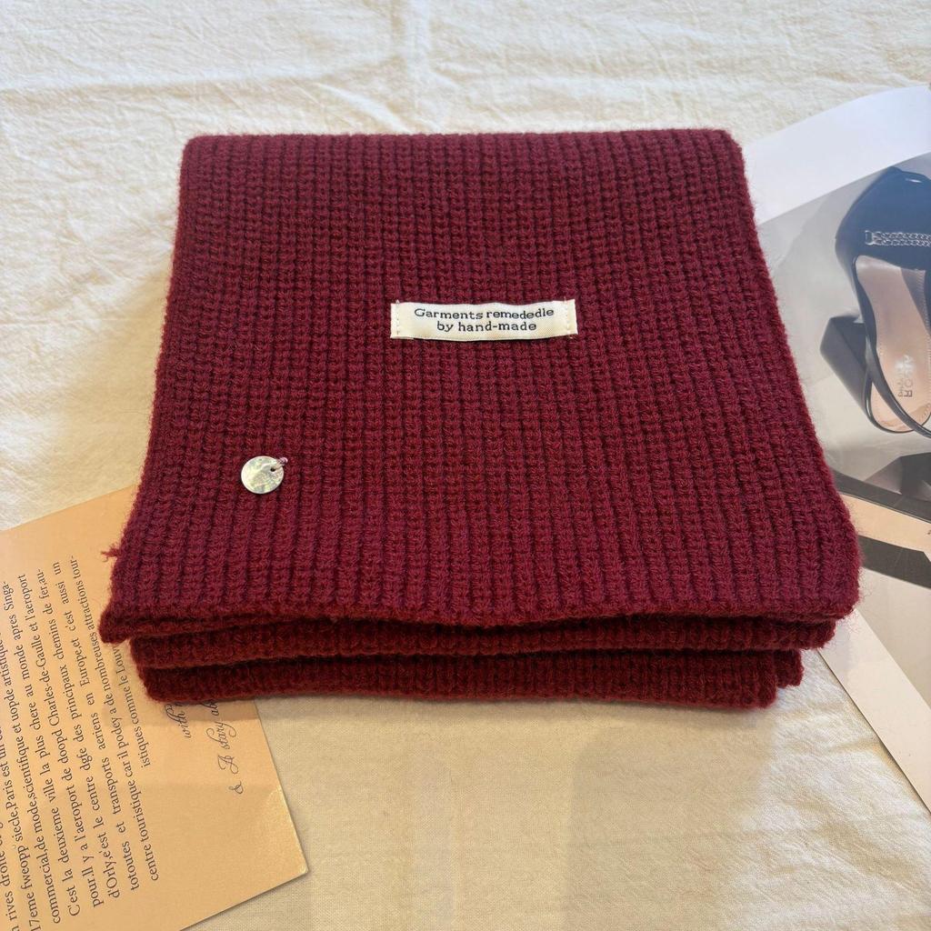 2025 Herbst/Winter Damen Vielseitiger Wollstrickschal - Weich, Warm und Stilvoll Hochwertiger Nackenwärmer