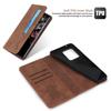 Leather Phone Case For Samsung Galaxy S25 S24 Ultra S23 S22 S21 S20 FE S10 Plus Note 20 10 9 5G Magnetic Flip Wallet Phone Cover