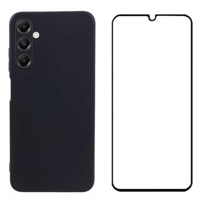 WANLONFENG RB2 Series for Samsung Galaxy A05s 4G Case Soft TPU Phone Cover with Screen Protector