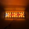 Ygmylandbb LED Truck Tail Sequential Flowing Turn Tail Brake Small Turn Rear Combination Lights for and Vehicle Inspection ABS Clear Set of 2 Lights,