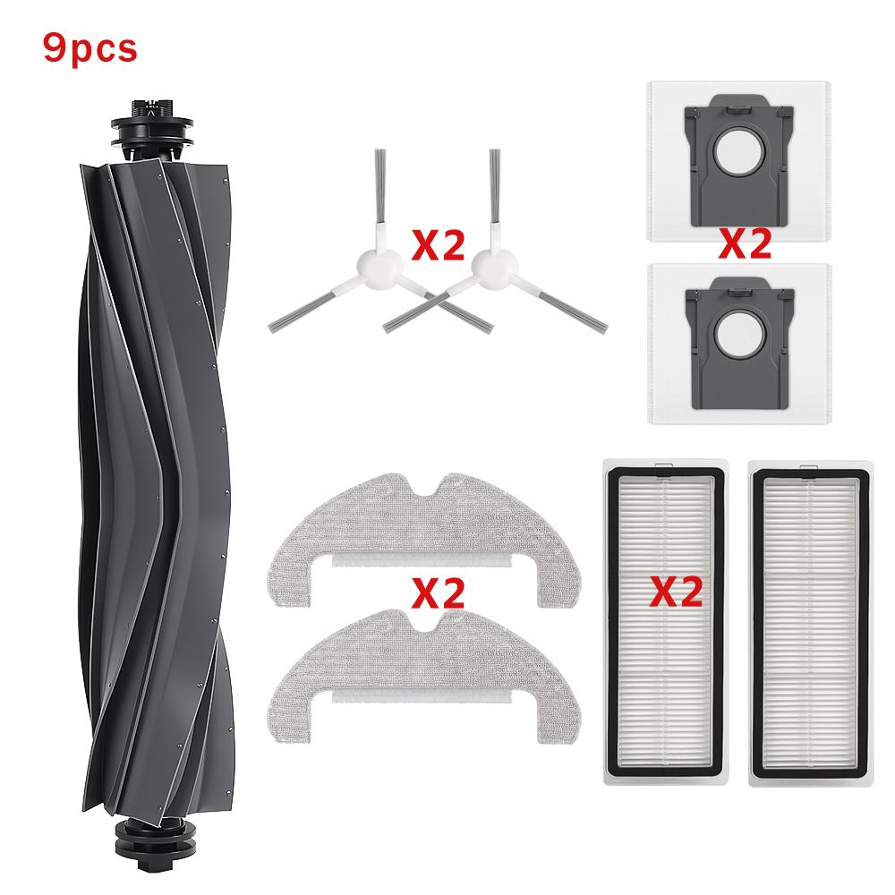 For Dreame D11 Plus Gen 1 RLD11GD Robot Vacuum Cleaner Accessories Parts Main Brush Side Brush Hepa Filter Mop Cloths Dust Bags
