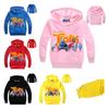 Moletom com Capuz Articulado Poppy do Filme Trolls da Dreamworks Para Crianças Roupas de Algodão Macias e Estilosas