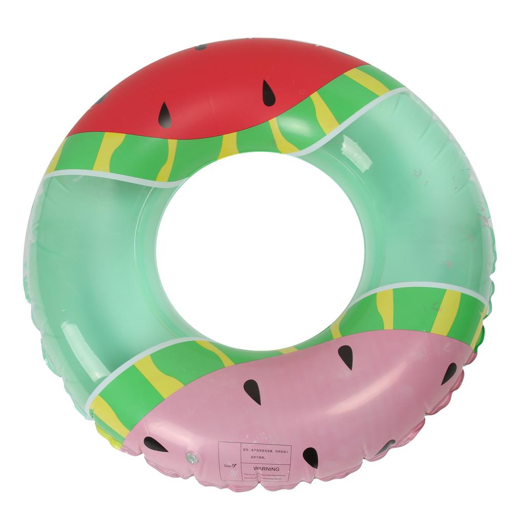 Summer Inflatable Swimming Ring Pool Float Tube Round Shaped Swim Ring for Adults