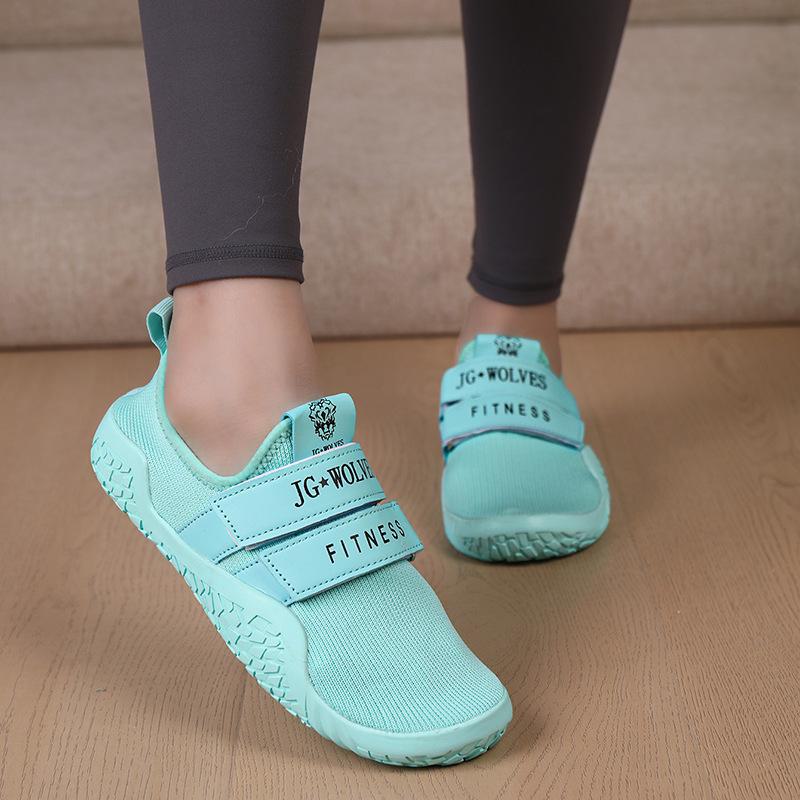 Damen Indoor-Fitnessschuhe: Stoßdämpfend, Rutschfest, Atmungsaktiv für Kniebeugen, Kreuzheben, Yoga und mehr.