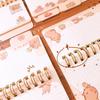 Color Page Capybara Notebook Kawaii Mini Writing Pad Stationery Small Notepad  Decor