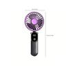 Persönlicher Handheld -Fan -UB -rechargable Tragbarer Lüfter, Mini -Lüfter Mit Geschwindigkeitskontrolle Für Reisen, Camping, Büro, Zuhause