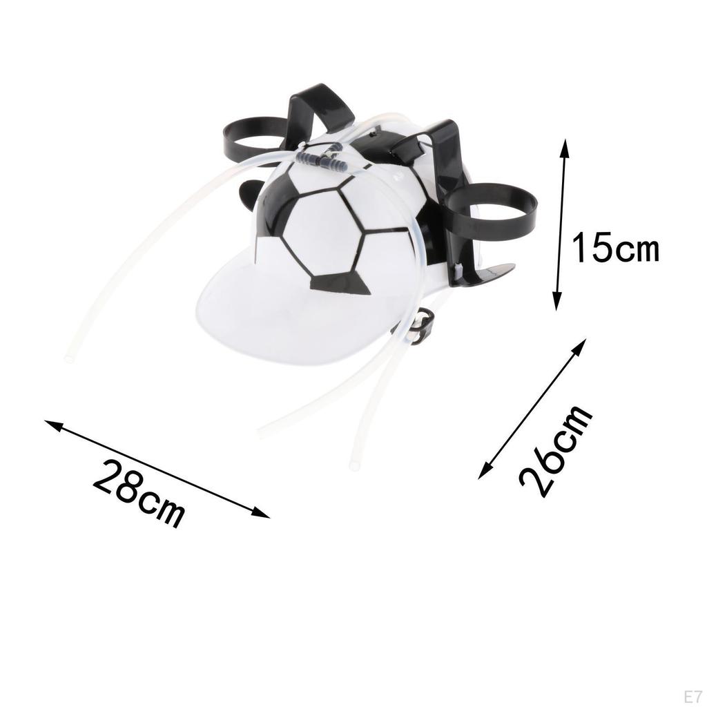 1Pc Novelty Drinking Helmet Guzzler Drinker Favor Hat Can Holder