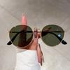 Retro OVAL Ocean Sunglasses UV Resistant Fashionable Trendy Ins Unisex Sunglasses