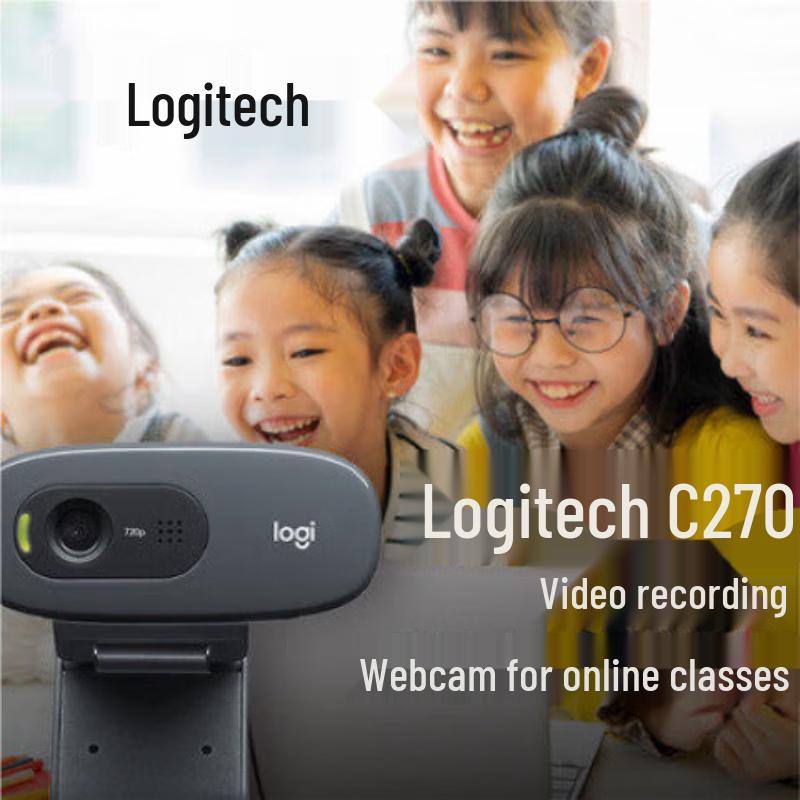 Logitech C270i HD Webcam with Microphone