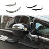 For Honda Odyssey 2015 2016 2017 2018    ABS Chrome Side Rearview Mirror Strip Trim Car Accessories Eyebrow Frame
