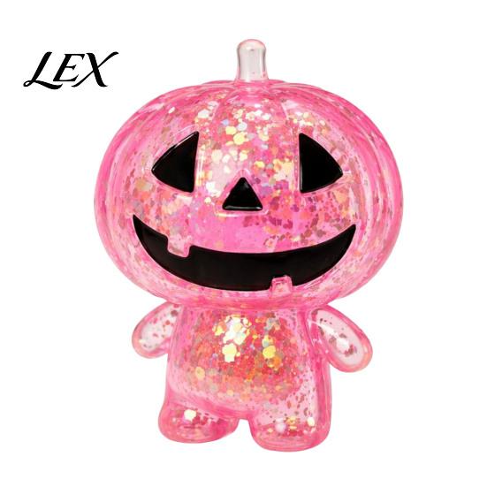 Halloween Stress Relief Toys Glitter Pumpkin Ghost Squeeze Toy, Clear Man Spooky Fidget TOy Sensory Party Favors