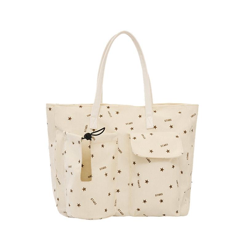 New Leopard Print Tote Bag Large Capacity Shoulder Crossbody Handbag for Women Fashionable Commuter Bag