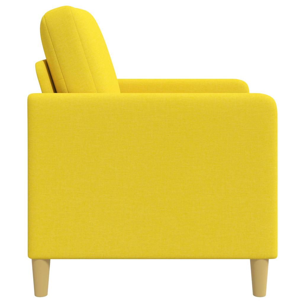 Sofa with Storage Light Yellow 72 X 78 X 87 Cm Polyester