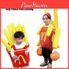 Korean Ins Halloween Children's Costume For Kindergarten Party Show Outfit Boys And Girls French Fries Clothes Inflatable Column)