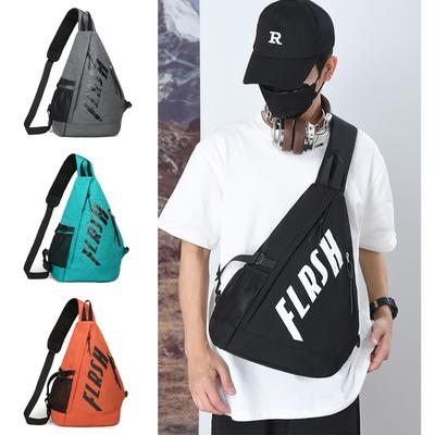 Unisex Crossbody Bag  Student Large Capacity Chest Bag  2024 New Outdoor Waterproof Sports Phone Bag Wallet