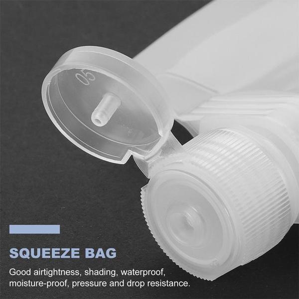 10 szt. Przenośna torba na emulsję, kosmetyczny dozownik emulsji podróżnej, płyn do dezynfekcji rąk, szampon, butelki do makijażu, torba podróżna do przechowywania emulsji