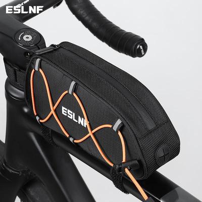 Velosipēdu soma kalnu šosejas velosipēda atstarojoša ūdensnecaurlaidīga augšējā caurule, pārnēsājams uzglabāšanas priekšējais staru maiss, jāšanas aprīkojums