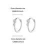 Fashion Exquisite Diamond-set Ear Buckle Earrings Women's Temperament Versatile Snake Earrings New